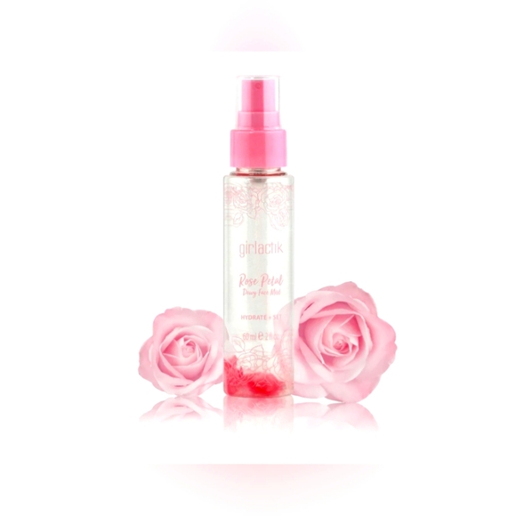 5/75$ GIRLACTIK Rose Petal Dewy Face Mist - Picture 1 of 15
